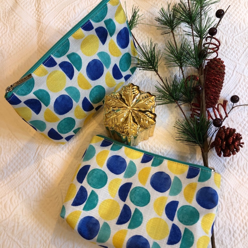 *3/$15** Lot of Two Clinique 's Cosmetic Bags NWOT
